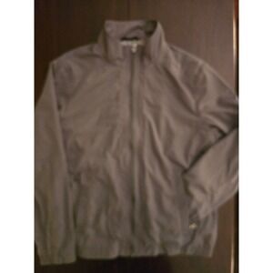 Calvin Klein Men Full Zip Jacket Gray Lightweight Casual Size M